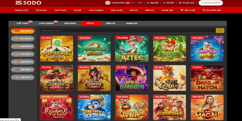 Khám phá sảnh 79Sodo thú vị